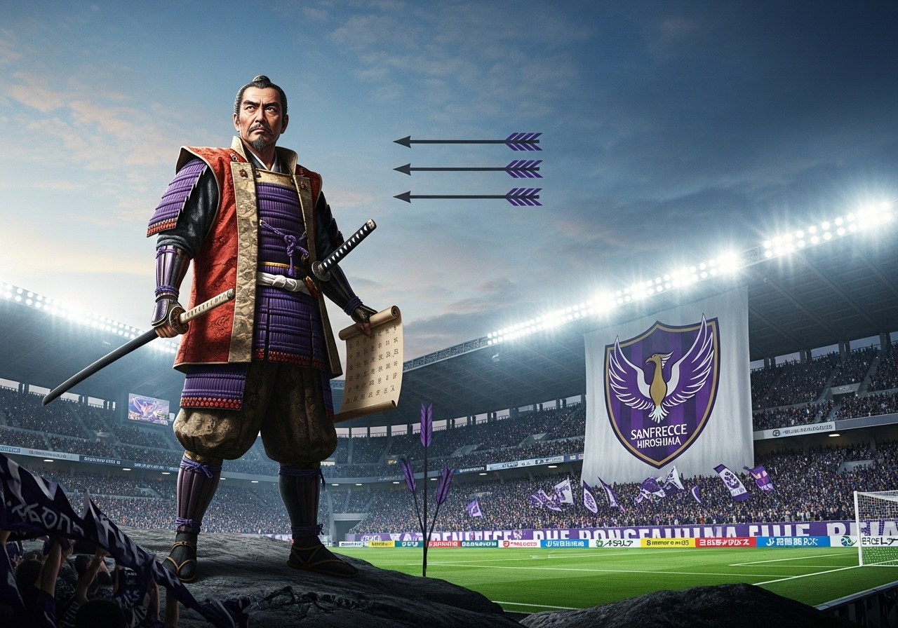 毛利元就とサンフレッチェ広島