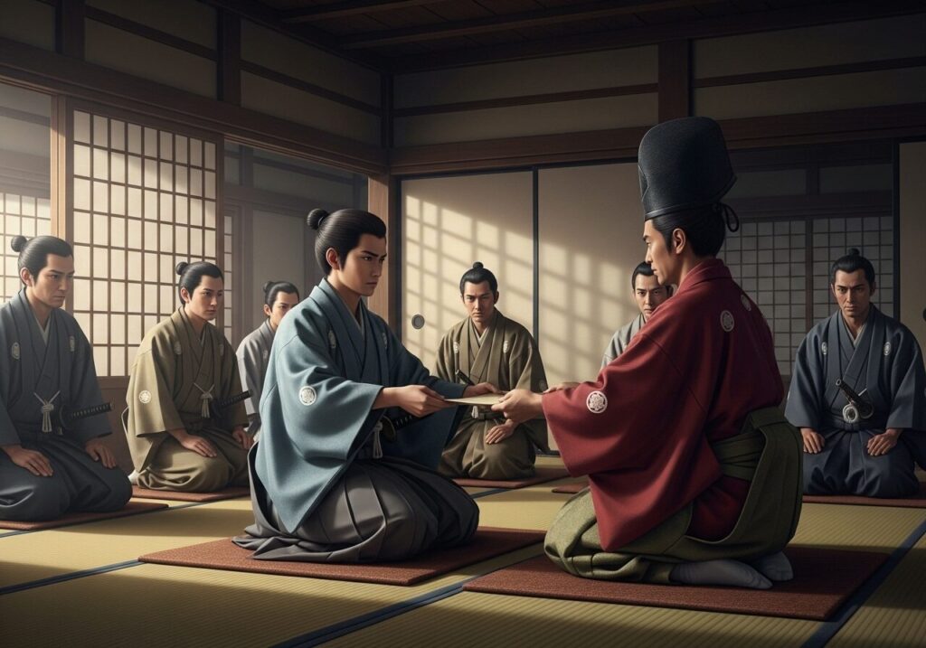 毛利元就の家督相続