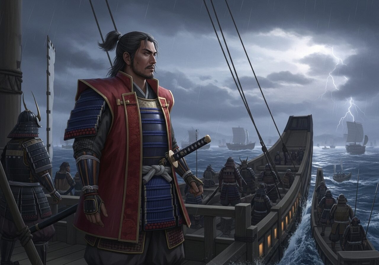 水軍を率いる村上武吉