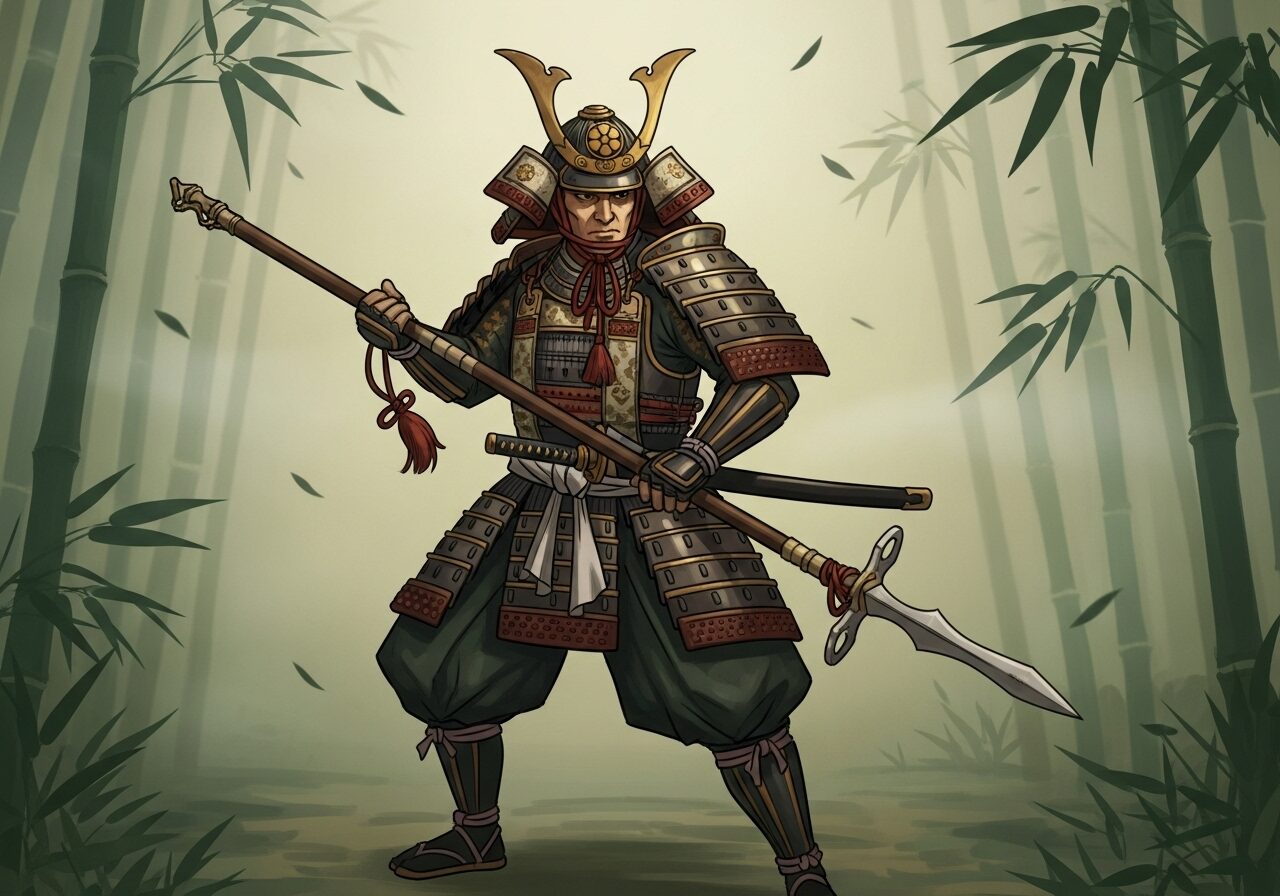 竹藪にいる可児才蔵