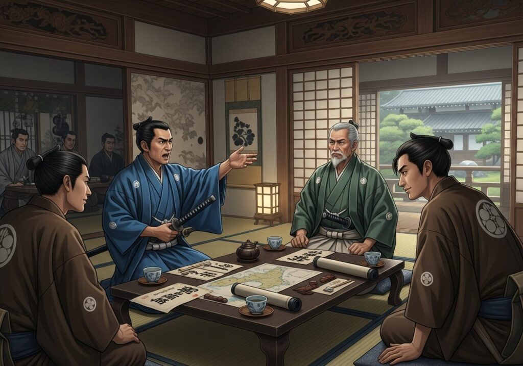 吉川家と毛利家の会談