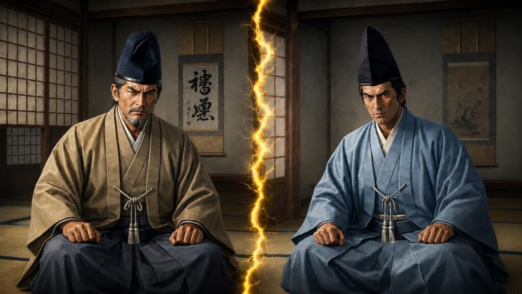 毛利元就と尼子晴久の対立