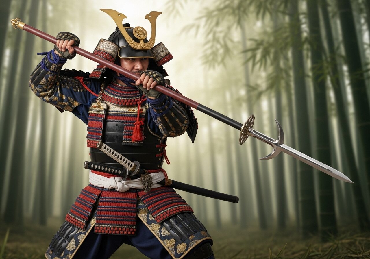 竹藪にいる上田宗箇