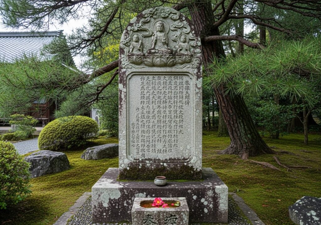 渡辺通の功徳碑